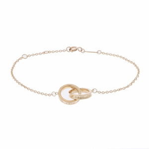 Tiffany Interlocking Necklace Yellow Gold